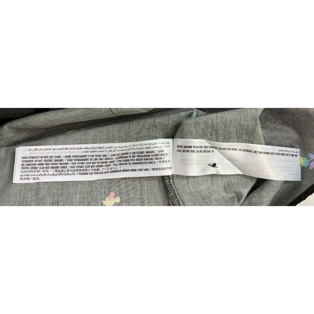 Disney Pride Collection Rainbow Mickey Mouse Black Button Shirt Small Unisex - Picture 7 of 10